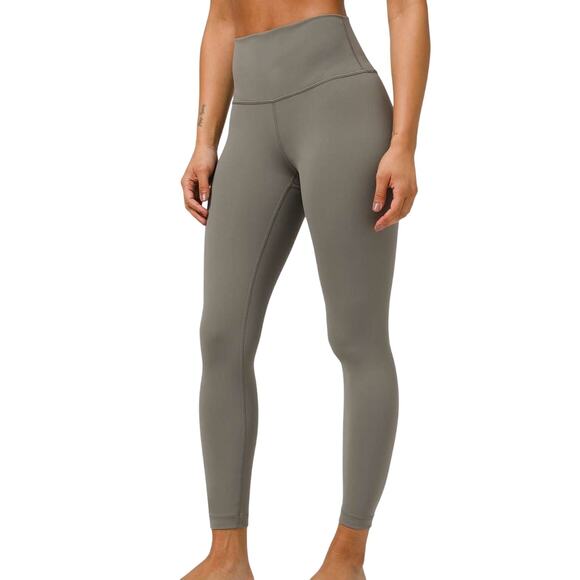 Lululemon Wunder Under High-Rise Tight 25" Luxtreme Grey Sage Women's Sz 16 NWT - Picture 1 of 11